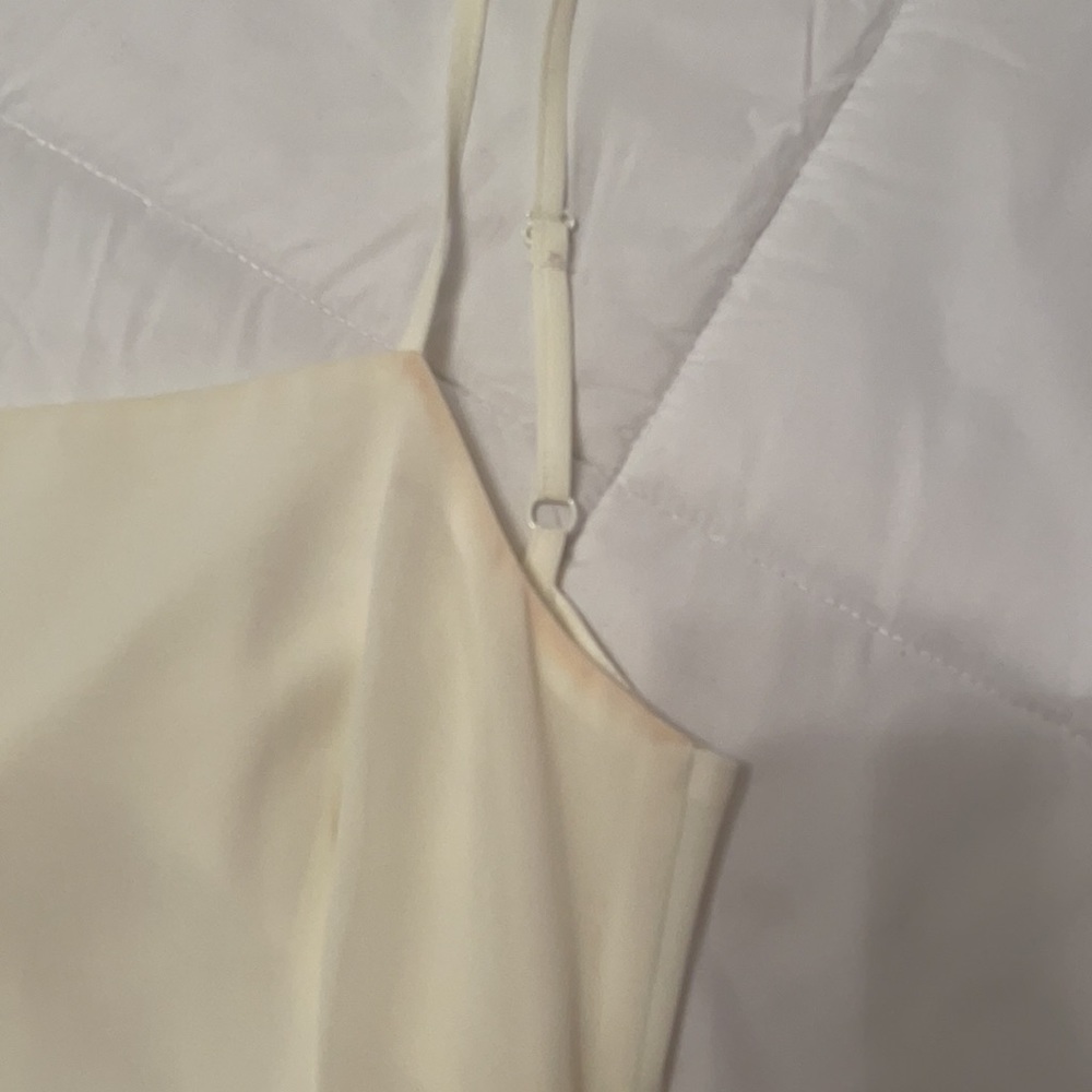 REVOLVE x By The Way. Morgan Layered Mini Dress in Cream - Picture 4 of 6